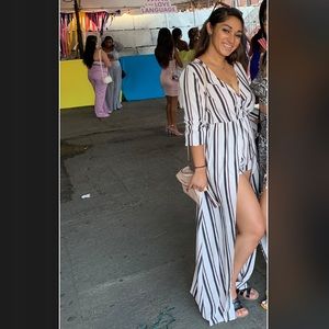 Windsor Pants - Striped romper/jumpsuit Windsor Pants - Striped romper/jumpsuit